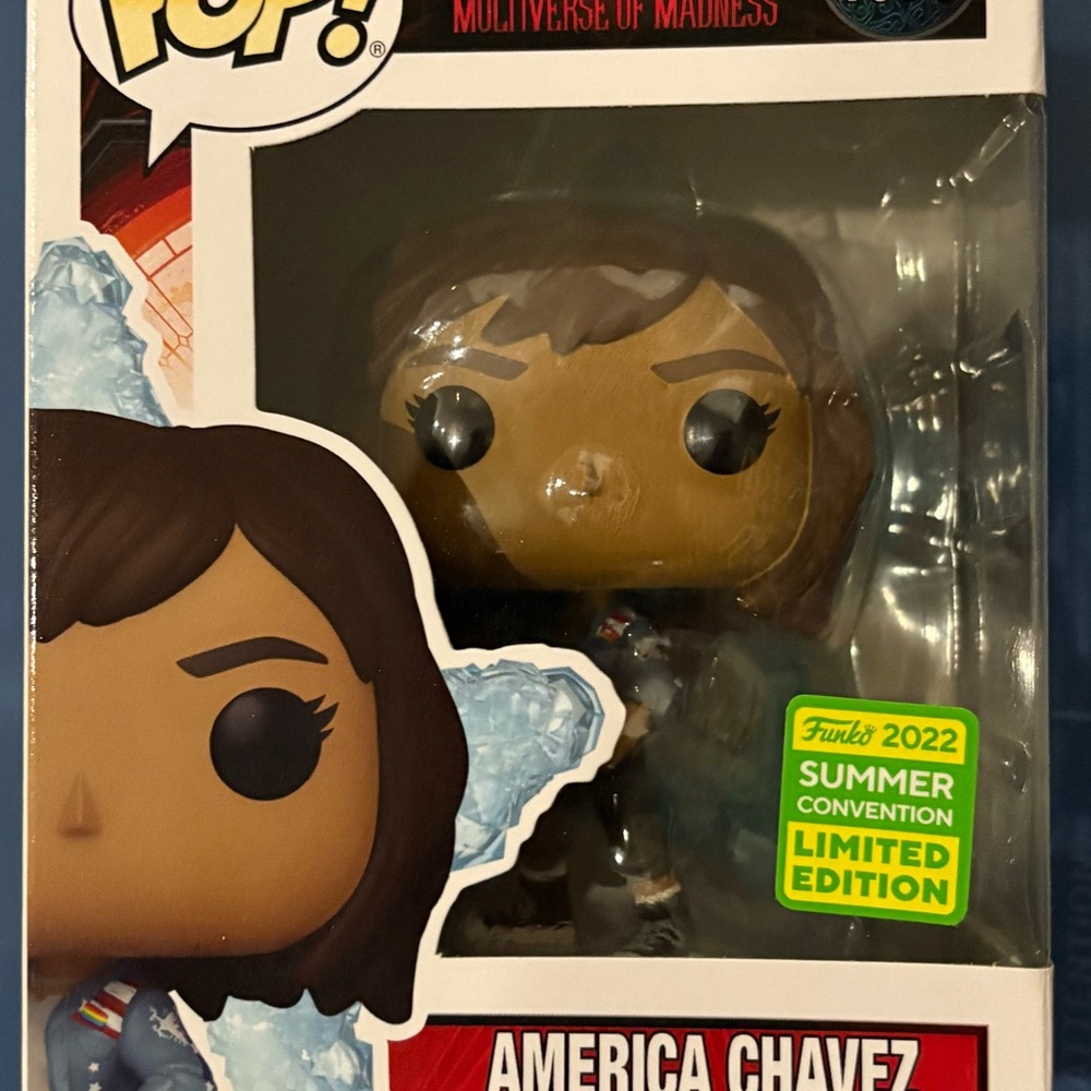 Funko America Chavez Multiverse Figure - Brown, Black, Blue